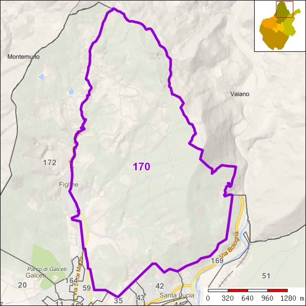 Perimetro della sezione 170