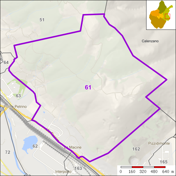 Perimetro della sezione 61